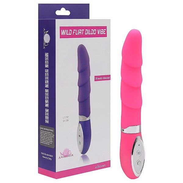 Vibrador 10 Vibrações Wild Flirt Dildo Vibe Vipmix
