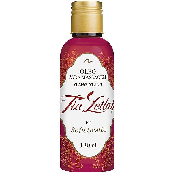 óleo Para Massagem Tia Leilah 120ml Sofisticatto