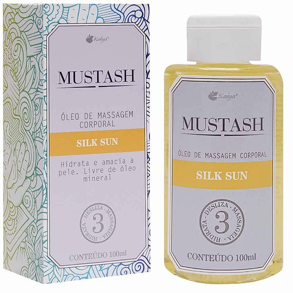 Mustash Silk Sun óleo Hot Deslizante 100ml Kalya