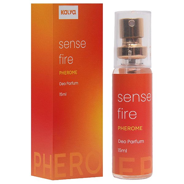Sense Fire Pherome Perfume Feminino 15ml Kalya