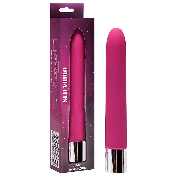 Vibrador Personal Com 10 Vibrações Aveludado Vipmix