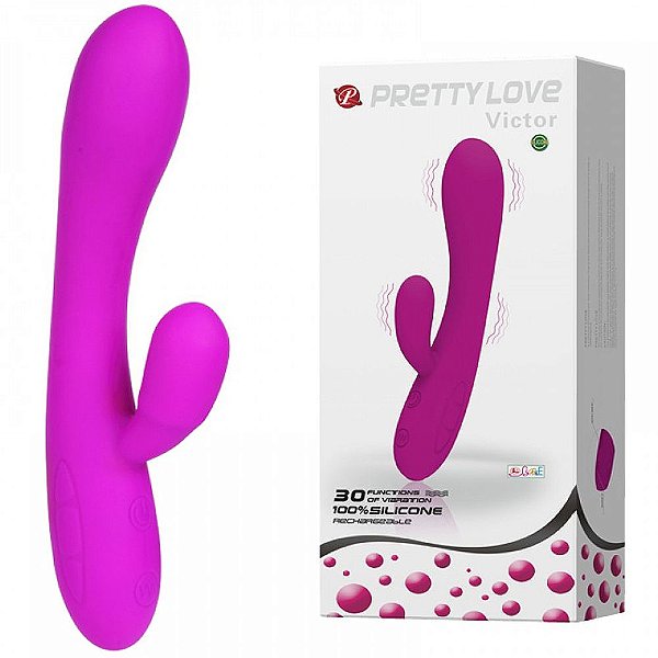 Vibrador 30 Vibrações Pretty Love Victor Vipmix