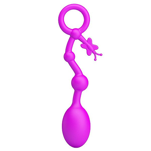 Plug Anal Esferas Em Silicone Pretty Love Balls Sexy Import