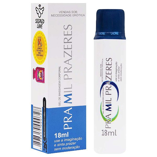 Pra Mil Prazeres Gel Infla 18ml Segred Love