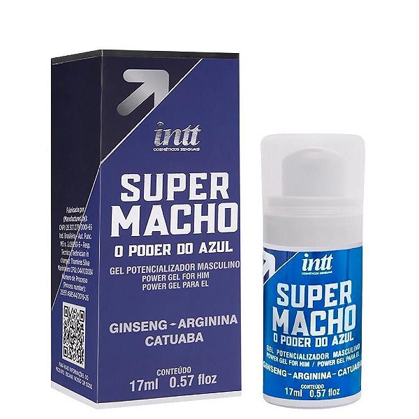 Super Macho O Poder Do Azul 17ml Intt