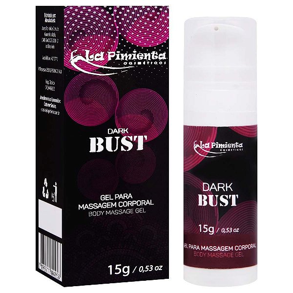 Dark Bust Sensibilizante Mamilos 15g La Pimienta