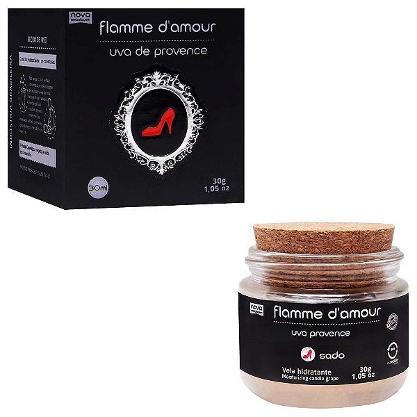 Vela Flamme D´amour Linha Sado 30g Santo