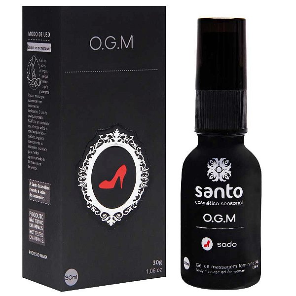 O.g.m Linha Sado Excitante Feminino 30g Santo