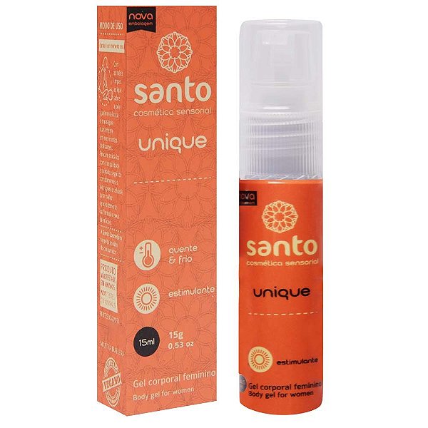 Unique Gel Excitante 5 Em 1 15g Santo