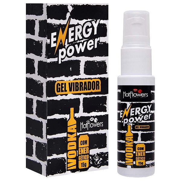 Energy Power Gel Vibrador 15g Hot Flowers