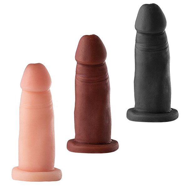 Prótese Maciça Realística 9 X 3cm Soulsex