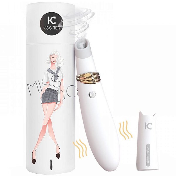 Massageador Miss Cc 3 Sucções E 10 Vibrações Kisstoy Vipmix