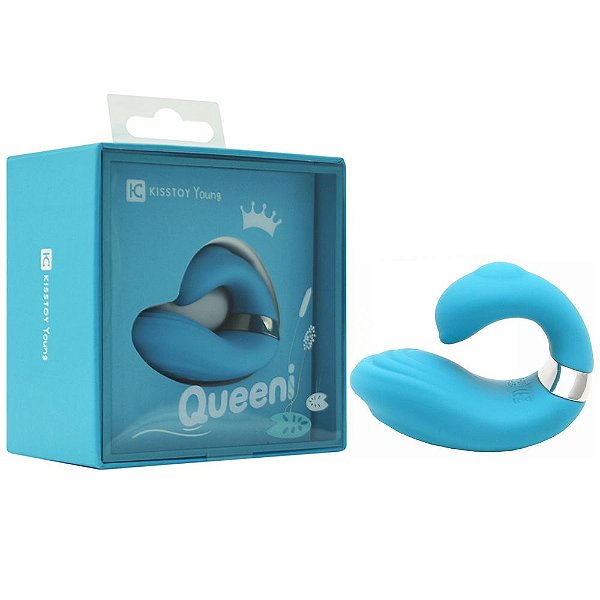 Mini Massageador Queeni 5 Vibrações Kisstoy Vipmix