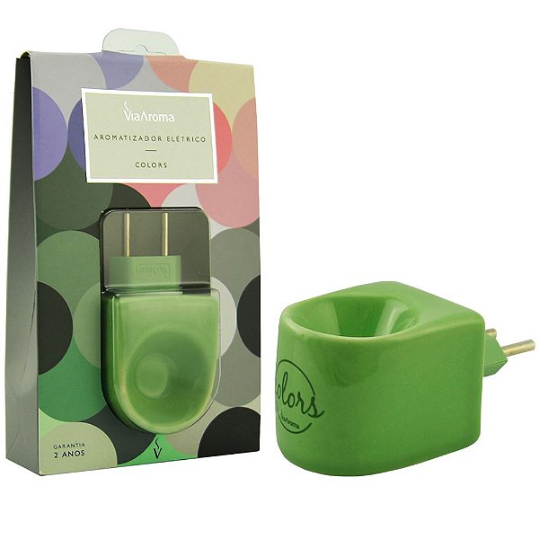 Aromatizador Porcelana Elétrico Colors Via Aroma