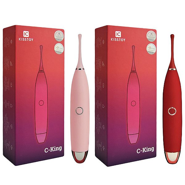 Vibrador Varinha Mágica 5 Vibrações C-king Kisstoy Vipmix