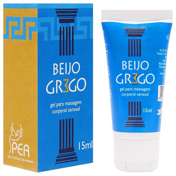Beijo Grego Gel Beijável 15ml Segred Love