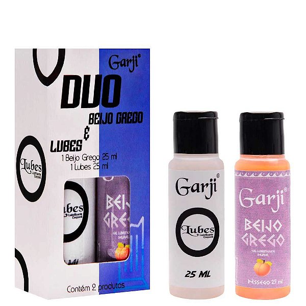 Duo Lubes & Beijo Grego Funcional Dupla Sensação Garji
