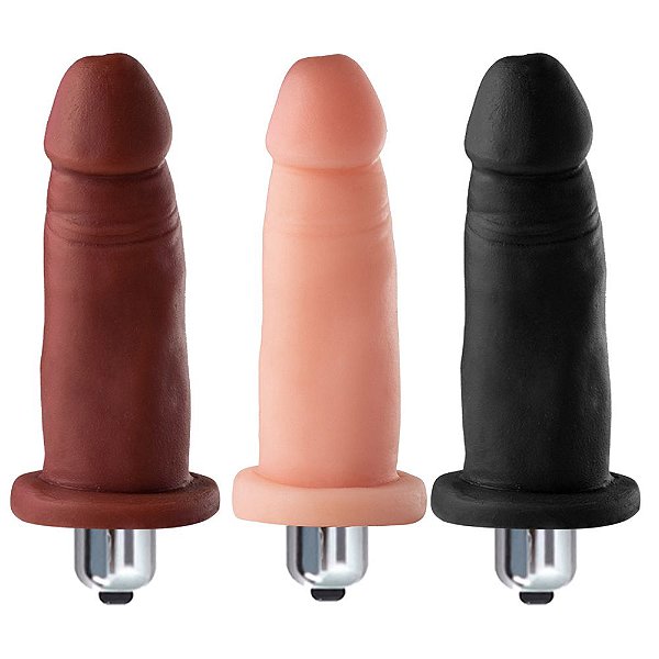 Prótese Vibrador Interno 9 X 3cm Soulsex