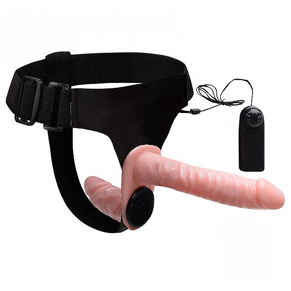 Cinta Com Pênis Vibrador Ultra Passionate Harness Vipmix