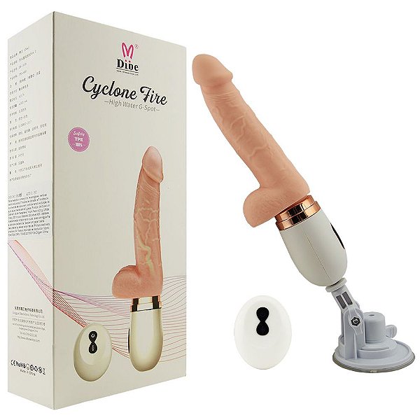Vibrador Recarregável 7 Vibrações Dibe Cyclone Fire Vipmix