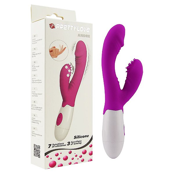 Vibrador Ponto G 7 Vibrações Pretty Love Andre Vipmix