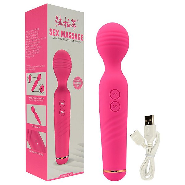 Estimulador De Clitóris Varinha Mágica Sexy Import