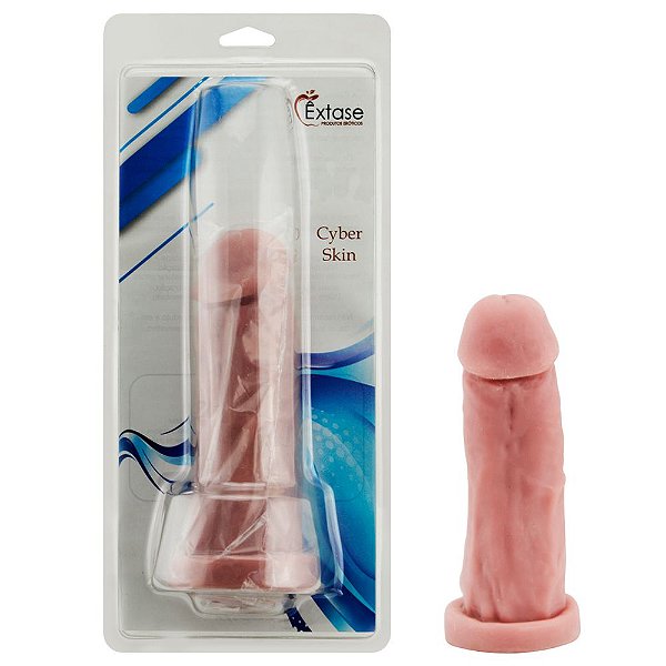 Capa Peniana Real Cyber Skin 16,5 X 4,5cm êxtase
