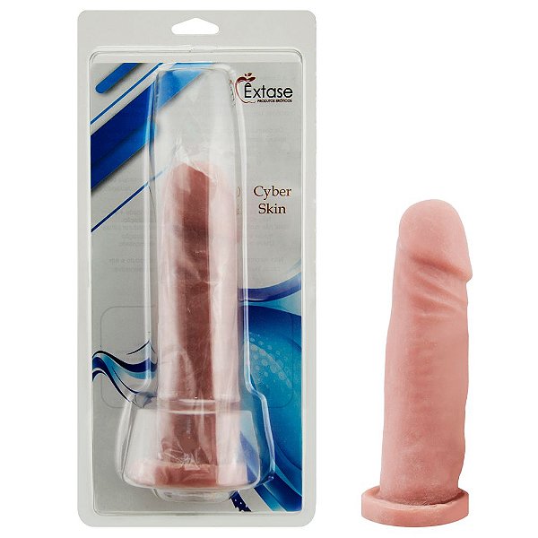 Capa Peniana Real Cyber Skin 17 X 4,2cm êxtase