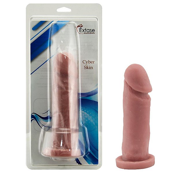 Capa Peniana Real Cyber Skin 17 X 4,2cm êxtase