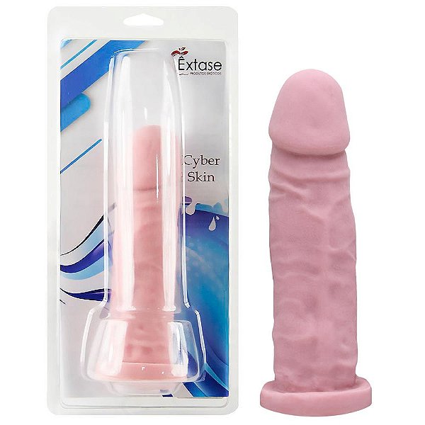 Prótese Maciça Real Cyber Skin 17 X 4,2cm êxtase