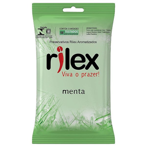 Preservativo Menta 03 Unidades Rilex