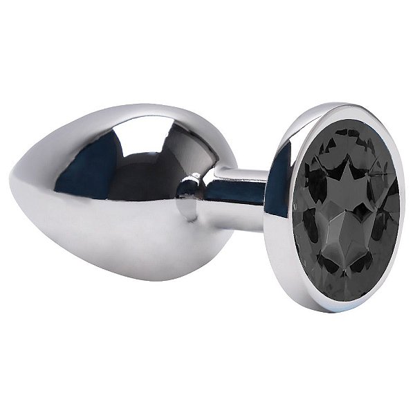 Plug Anal G Aço Brilhante Sexy Import