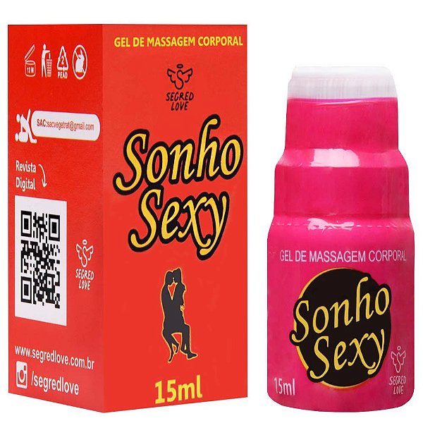 Sonho Sexy Gel Comestível 15ml Segred Love