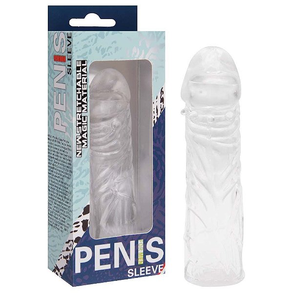 Capa Peniana Com Textura Sleeve Sexy Import