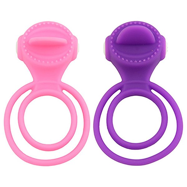 Anel Peniano Argola Testicular Com Vibrador Vipmix