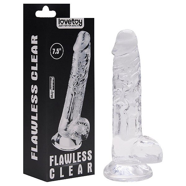 Pênis Maciço Feito Em Jelly Com Ventosa Vipmix