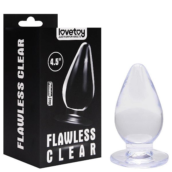 Plug Feito Em Jelly Com Ventosa Lovetoy Vipmix