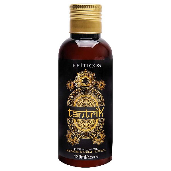 Tantrik óleo Massagem Sensual Tântrica 120ml Feitiços