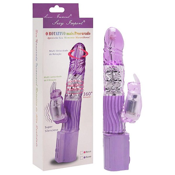 Jack Rabbit Vibrador Rotativo Multivelocidade Sexy Import