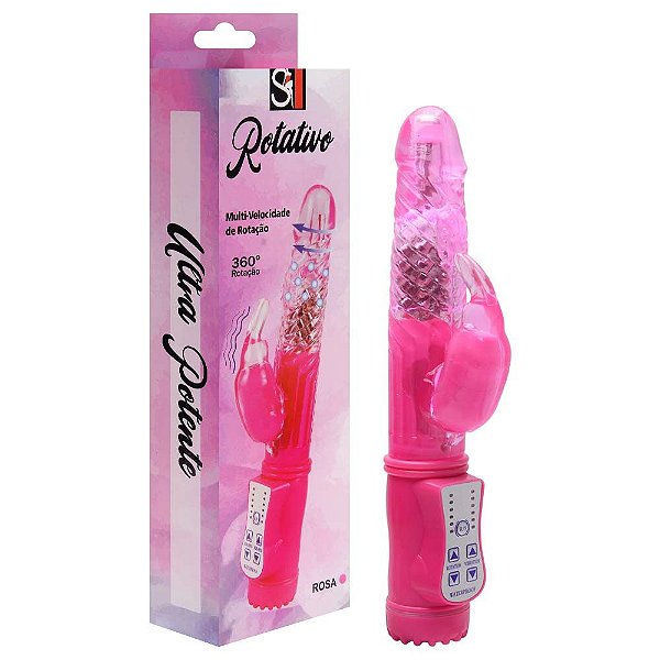Vibrador Jack Rabbit Rotativo 36 Vibrações Sexy Import