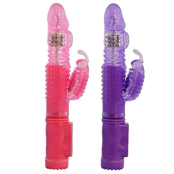 Vibrador Jack Rabbit Vai E Vem 36 Vibrações Sexy Import