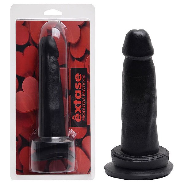Prótese Maciça Com Ventosa 13 X 3,5cm êxtase