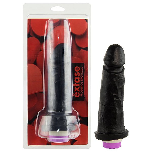 Prótese Com Vibro Interno 17 X 4,2cm êxtase