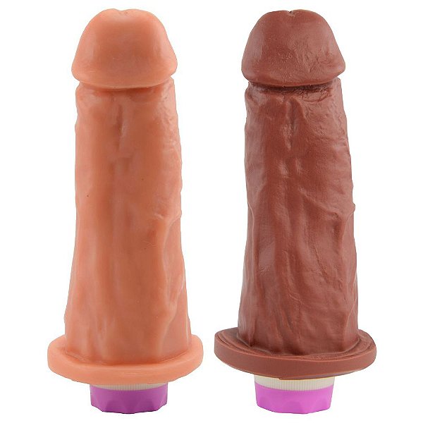 Prótese Com Vibro Interno Kong 17 X 4,5cm êxtase