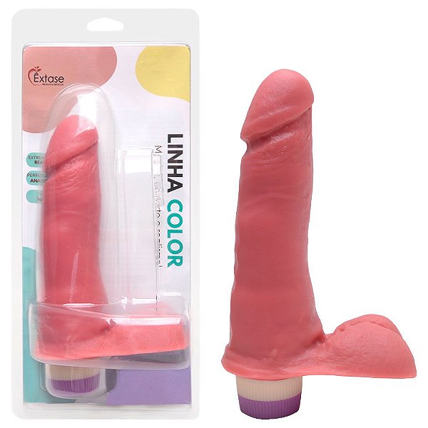 Prótese Com Vibro Interno 17 X 3,5cm êxtase