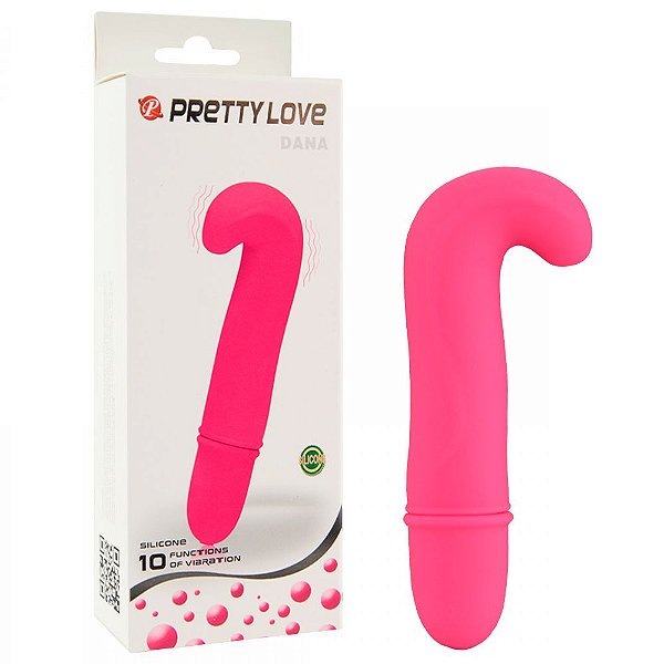 Vibrador Ponto G 10 Vibrações Pretty Love Dana Vipmix
