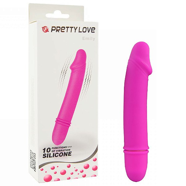 Vibrador Glande 10 Vibrações Pretty Love Emily Vipmix