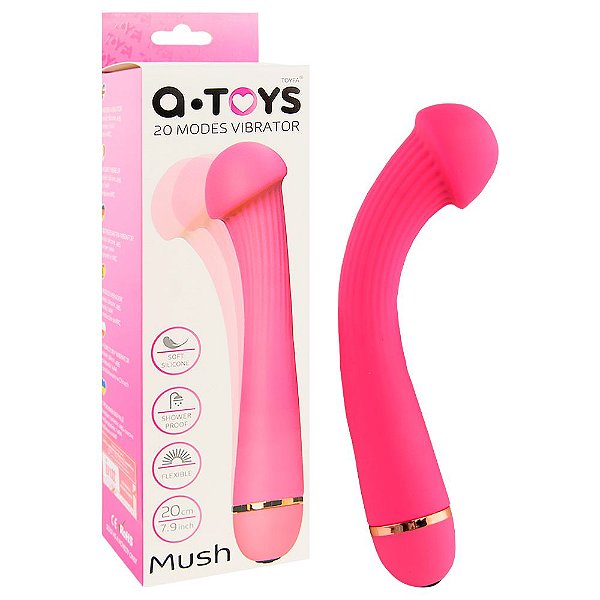 Vibrador Cogumelo 20 Variações A-toys Intt