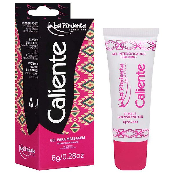 Caliente Gel Excitante Intenso Feminino 8g La Pimienta
