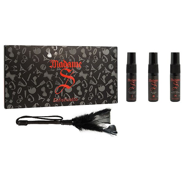 Madame S Kit Dominação 04 Itens Sofisticatto